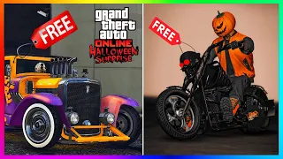 FREE Halloween Vehicles, CARS, New Events, SANCTUS Bike, Money, UFO, GTA 5 2023 (GTA Online Update)