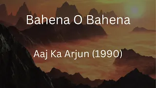 Bahena O Bahena | Aaj Ka Arjun | kavita krishnamurthy, mohammed aziz, bappi lahiri, Amitabh Bachchan