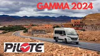 GAMMA PILOTE 2024 - MOTOTHOME, SEMINTEGRALI E VAN , TUTTO E DI PIU' SUL MONDO PILOTE