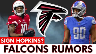 Atlanta Falcons Rumors: SIGN DeAndre Hopkins? Sign Trey Flowers?