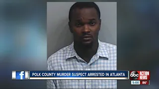 Polk County murder suspect arrested in Atlanta after carjacking