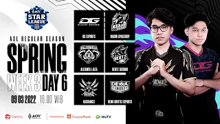 ASL 2022 Spring Week 3 Day 6 | Garena AOV Indonesia