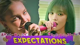 Expectations -Anne-Marie & MINNIE ((G)I-DLE) 【中英歌詞Lyrics】