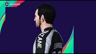 Como fazer a cópia de base de Carlos Eduardo, meia do Botafogo, no Pes 2021 - eFootball PES 2021