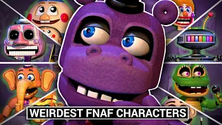 FNAF's Weirdest Characters Explained (Five Nights at Freddys Facts)