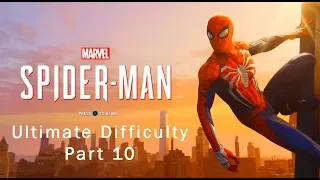 Marvel's Spider-Man - Fisk Construction Site - Ultimate Difficulty Part 10 - PS4 Pro 60fps