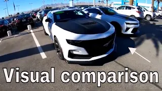 2019 Camaro SS 1le vs 2018 Camaro SS 1le