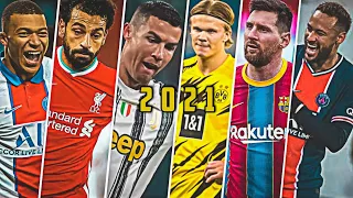 Football Skill Mix 2021 • Mbappé X Salah X Ronaldo X Haaland X Messi X Neymar | HD