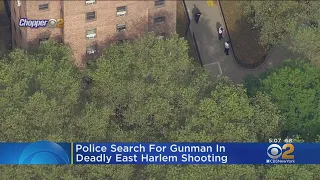 Police Search For Gunman In Deadly East Harlem Shooting
