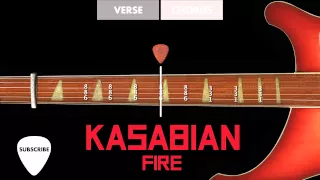 HOW TO PLAY: Kasabian - Fire