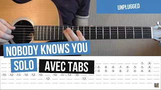 Eric Clapton - Nobody Knows You - Solo / Tuto avec TAB - EXACTEMENT COMME L'ORIGINAL