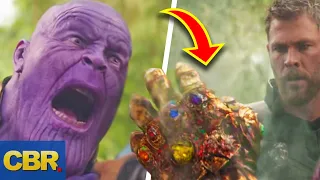 Here's How Marvel's Thanos Could Still Use The Infinity Gauntlet After It Got Damaged