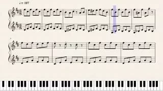 Fallen Down (Reprise) - Undertale - Sheet Music