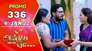 ANBE VAA | Episode 336 Promo | அன்பே வா | Virat | Delna Davis | Saregama TV Shows Tamil