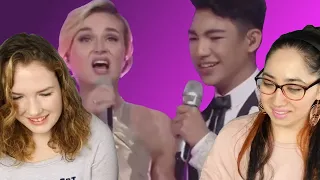 Polina Gagarina, Darren, Daneliya and Air Ai 《We Are The World》《歌手2019》 EP14 Reaction