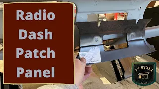 1966 Mustang Restoration Pt. 11 - Dash Radio Repair with Patch Panel