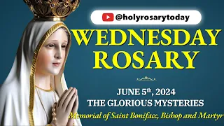 WEDNESDAY HOLY ROSARY 💙 JUNE 5, 2024 💙 GLORIOUS MYSTERIES OF THE ROSARY [VIRTUAL] #holyrosarytoday