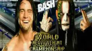 Jeff Hardy vs Cm Punk The Bash Promo