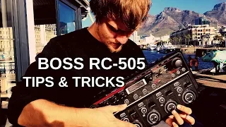 Boss RC-505 Loop Station Tips and Tricks - Tutorial