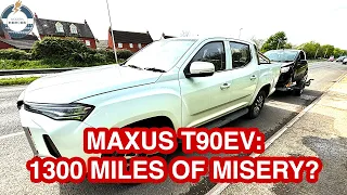 1300 miles with the Maxus T90EV!