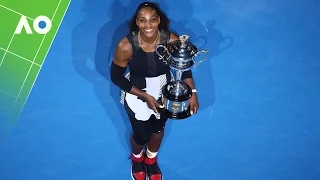 Serena Williams thanks sister Venus in victory speech | Australian Open 2017