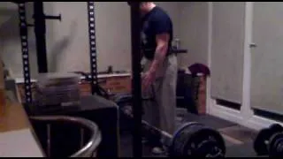 240kg (529lb) deadlift x 3 reps raw (belt only)