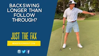 Putting backstroke tip with Brad Faxon