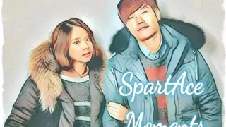 SpartAce Moments #part2 #SongJiHyo #KimJongKook (you and me together by Kim jong kook)