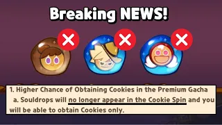 “Soulstones will no longer APPEAR in the Cookie spin” 😳