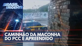 Polícia apreende 2 toneladas de maconha em fundo falso de caminhão | Brasil Urgente