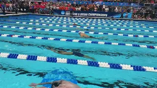 100 y Fly A Final NCAA 2024