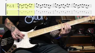 Vital Signs by Rush, Bass cover with tabs