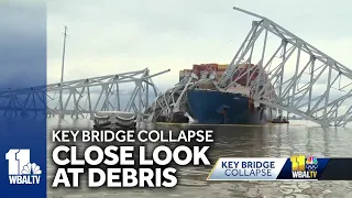 Crews clear bridge debris in crucial undertaking