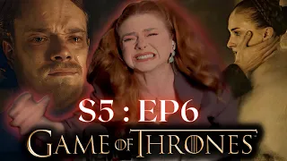 **NOT SANSA! MAKE IT END ALREADY!!** Game of Thrones 5x6 FIRST TIME REACTION!!