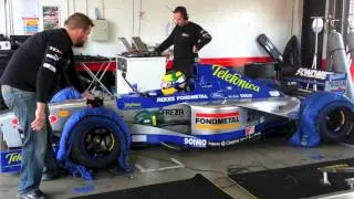 Minardi M198 F1 first test 2014