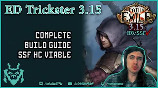 ED Trickster build guide | Похищение сущности билд гайд Path of exile 3.15