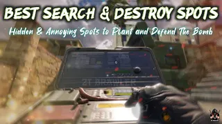 Search & Destroy Hidden + Annoying Spots to Plant & Defend Bomb | Search & Destroy Tips & Tricks !!