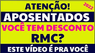 VOCÊ TEM DESCONTO RMC NO SEU CONTRACHEQUE DO INSS?  APOSENTADOS E PENSIONISTAS