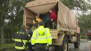 New Smyrna Beach residents rescued from Hurricane Ian floodwaters