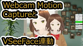 【バ美肉】WebcamMotionCaptureとVSeeFaceの連動【WebcamMotionCapture+VSeeFace】