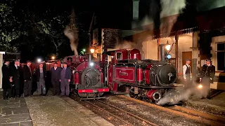 Bygones Weekend 2021 Nightglow Photography Session - Miniffordd - Ffestiniog Narrow Gauge Railway