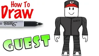 How to Draw the Guest | Roblox