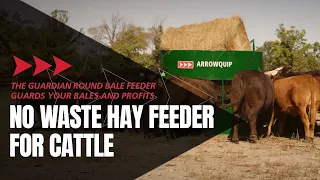 Guardian Round Bale Feeder Cattle | Hay Bale Feeder | Arrowquip