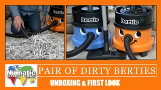 A Pair Of Numatic Bertie Vacuum Cleaners - Unboxing & First Look