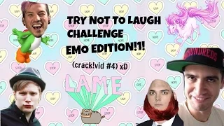 TRY NOT TO LAUGH CHALLENGE EMO QUARTET EDITION|CRACK VID #4