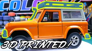 1:32 Bronco Custom w/ 3D Printed Parts and Candy Paint!!