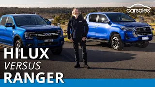 Ford Ranger v Toyota HiLux 2022 Comparison