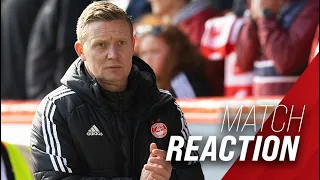 Barry Robson on today's stalemate with Hibernian at Pittodrie