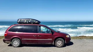 Finding FREE Camping On The Sonoma Coast | Living in a minivan full time in California (VanLife!)