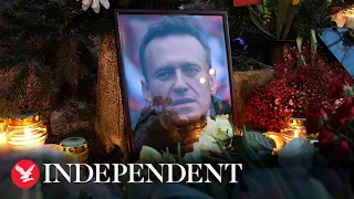 Watch again: Alexei Navalny memorial held after death of Putin critic